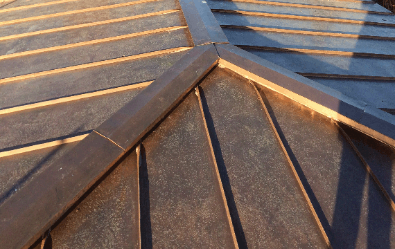 ElC copper roofing